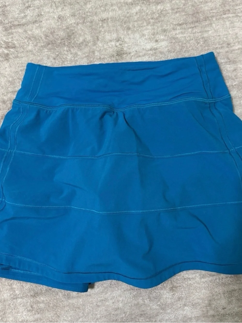 lululemon athletica Teal Pace Rival Skirt 0 tall - Excellent